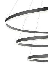 Люстра Orblaze 3 rings 600 black в Краснодаре