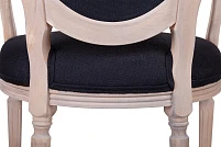 Мягкий стул с подлокотниками Delo Arm Black на заказ в Краснодаре