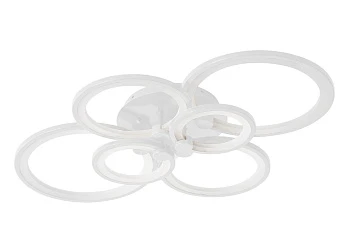 фото Люстра Oris 6 rings white в Краснодаре