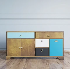 купить стильный Комод большой под TV «Aquarelle»  арт RE-41 в интернет-магазине в Краснодаре