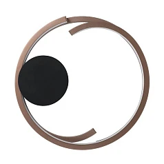 901825 Светодиодный настенно-потолочный светильник с регулировкой цветовой температуры MEZZOMONTE, 1X20W 1X20W(LED LED), 2700-6500K, 2220 2220lm, алюм в Краснодаре