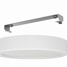900638 Накладной светильник FUEVA 5, 11W (LED), 3000K, IP44, ?160, сталь, белый / пластик, белый в интерьере в Краснодаре