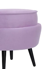 Пуф Pearl Adorn Purple на черных ножках в интернет-магазине в Краснодаре