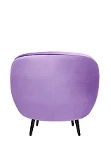 заказать Мягкое кресло Small Benee Purple на черных ножках в Краснодаре