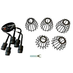 фото 31532 Люстра TARBES, 5x60W(E27), сталь, черный в Краснодаре