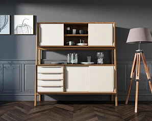 купить Буфет "Bruni white" широкий арт BR37WH в интернет-магазине в Краснодаре