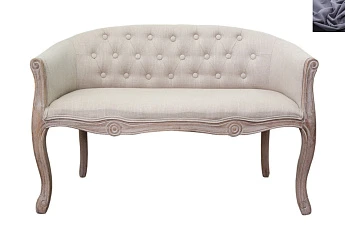 Дизайнерский двухместный диван Kandy Double Mocca цвет серый на заказ в интернет-магазине в Краснодаре