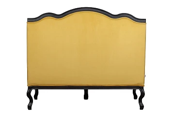 Двухместный дизайнерский диван Brody Double yellow в Краснодаре