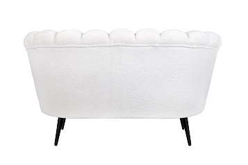 Двухместный диван Pearl Double Boucle на черных ножках в Краснодаре