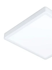 красивые 30893 Накладной светильник FUEVA 5, LED 20,5W, 2500lm, IP44, L285, B285, H30, сталь/пластик, белый на заказ в Краснодаре