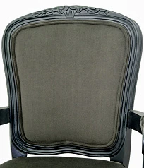 Мягкий стул с подлокотниками Gran Arm Grey в Краснодаре