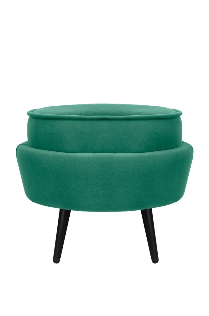заказать Пуф Pearl Adorn Green V2 на черных ножках в Краснодаре