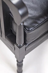 купить красивые Классическое американское кресло Colin Black Leather в Краснодаре