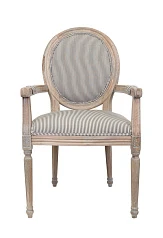 купить Мягкий стул с подлокотниками Diella Pinstripe в Краснодаре