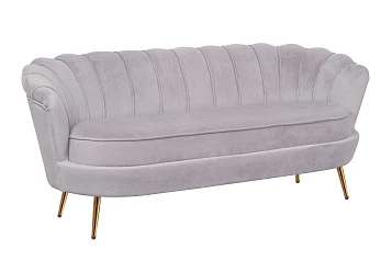 фото Дизайнерский диван Pearl Triple Grey в интерьере в Краснодаре