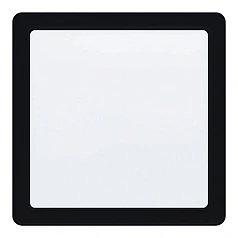 заказать стильные 99189 Светодиодный встраиваемый светильник FUEVA 5, 17W (LED), 216х216, ET26, 2100lm, 4000K, сталь, черный в Краснодаре