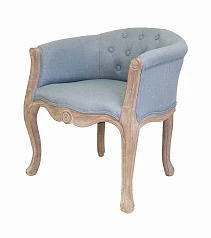 стильное Низкое кресло ретро Kandy Light Blue в Краснодаре