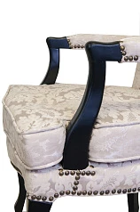 стильное Мягкое полукресло с подлокотниками Anver Beige and Black в Краснодаре