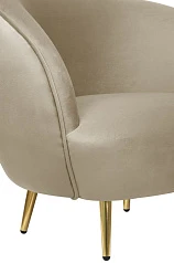 заказать Мягкое кресло для гостиниц Small Benee Taupe в Краснодаре