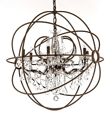 красивые Люстра Foucault'S Orb Crystal D75 в интернет-магазине в Краснодаре