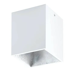 купить 94499 Светодиодный потолочный светильник POLASSO, 1х3,3W (LED), 100X100, белый, серебряный в Краснодаре