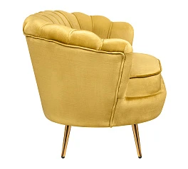 купить стильный Дизайнерский двухместный диван Pearl Double Yellow в интернет-магазине в Краснодаре