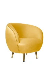 купить красивые Мягкое кресло Small Benee Yellow в Краснодаре