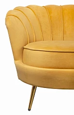 купить красивый Дизайнерский диван Pearl Triple Yellow в интернет-магазине в Краснодаре