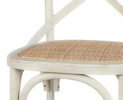купить Стул ретро Cross Back White Brush в интернет-магазине в Краснодаре