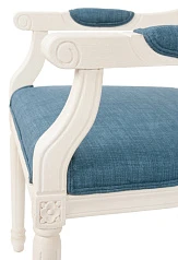 купить Мягкий стул с подлокотниками Wilton White в Краснодаре