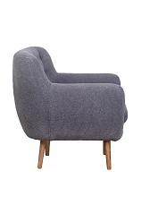 Низкое кресло Fuller Grey Boucle в Краснодаре