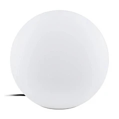 фото Уличный напольный светильник MONTEROLO-Z, E27, 1X9W, IP65, H390, ?390, пластик, белый в Краснодаре