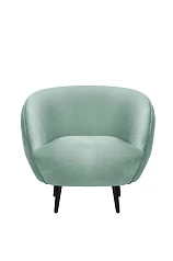 купить Мягкое кресло Small Benee Green на черных ножках в Краснодаре