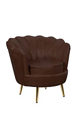 Низкое кресло ракушка Pearl Brown V2 в Краснодаре