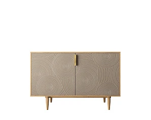 купить стильный Комод с двумя дверками "Line" R18/beige в интернет-магазине в Краснодаре