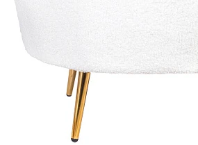 купить красивое Низкое кресло ракушка Pearl цвет белый в интернет-магазине в Краснодаре