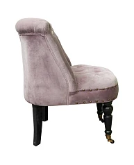 фото Низкое кресло Aviana Pink Velvet в интерьере в Краснодаре