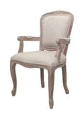 Мягкий стул с подлокотниками Gran Arm Beige в Краснодаре