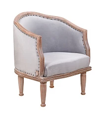 Низкое кресло Alamo Grey на заказ в Краснодаре