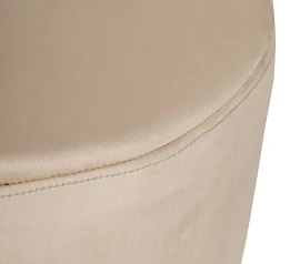 фото Дизайнерский пуф Drum Beige в интерьере в Краснодаре
