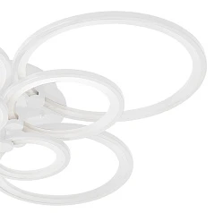 купить Люстра Oris 8 rings white в Краснодаре