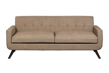 стильный Диван скандинавский на ножках Uter коричневый на заказ в Краснодаре