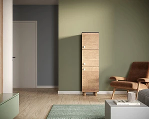 купить красивые Узкий шкаф с тремя дверками "Split" SP10 в Краснодаре