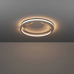 купить 901823 Светодиодный настенно-потолочный светильник с регулировкой цветовой температуры MEZZOMONTE, 40W(LED), 2700-6500K, 3200lm, алюминий, сталь, песо в Краснодаре