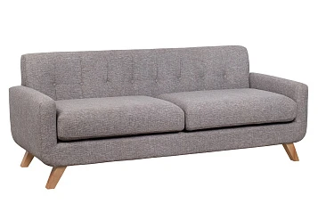 купить Диван скандинавский на ножках Uter серый в Краснодаре