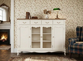 красивые Комод-витрина "Леонтина (Leontina)" арт ST9363 на заказ в Краснодаре