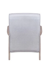 Низкое кресло Fobos light grey на заказ в Краснодаре