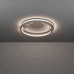 купить 901823 Светодиодный настенно-потолочный светильник с регулировкой цветовой температуры MEZZOMONTE, 40W(LED), 2700-6500K, 3200lm, алюминий, сталь, песо в Краснодаре