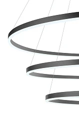 Люстра Orblaze 3 rings 600 black в Краснодаре