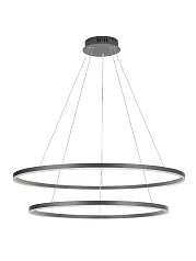купить красивые Люстра Orblaze 2 rings 1000 black в интернет-магазине в Краснодаре